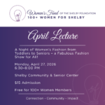 A Night of Women’s Fashion from Toddlers to Seniors set for April 27