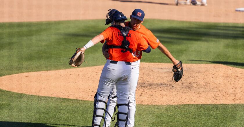 Auburn slams the door on a series win in dominant fashion