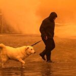 Man dies as Storm Erminio batters Greece and planes grounded and red weather alerts in place