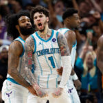 NBA play-in tournament: Coby White’s 3-pointer, late LaMelo Ball layup propel Hornets in OT thriller past Heat