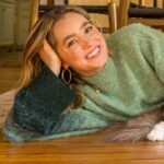 Cat Mom Haley Lu Richardson Fashion Finds & Achieving Perfect Curls