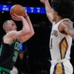 Celtics miss breaking NBA 3-point record, but lock up East’s No. 2 playoff seed | National Sports