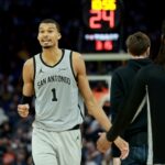 Wemby rampant again as Spurs rack up 10th straight win