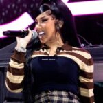 Cardi B’s Fashion Nova Micro Miniskirt Screams Schoolgirl Chic