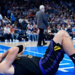 Lakers star hurts left hamstring vs Thunder