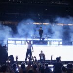 The Chainsmokers perform between Final Four games in Indianapolis