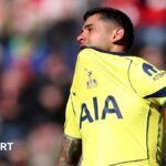 Sunderland 1-0 Tottenham: Cristian Romero’s tears as Spurs edge towards drop