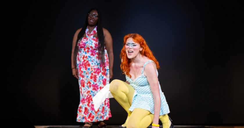 Performers flaunt fashion, makeup at SU Pride Union drag show