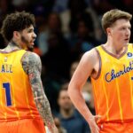 Knueppel and Ball finished 1-2 in the NBA in 3s. Now they hope to get Hornets to the playoffs