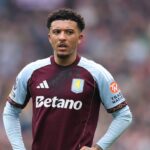 Jadon Sancho to miss crucial run of Aston Villa games after freak injury blow in friendly