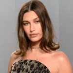 Hailey Bieber Layers See-Through Lacy Chanel Over Bold Corset Top