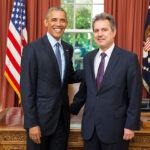 New Ambassador of Greece to the United States Haris Lalacos presented his credentials to President Barack Obama.