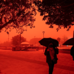 Dust from Sahara Starts Moving Across Greece %