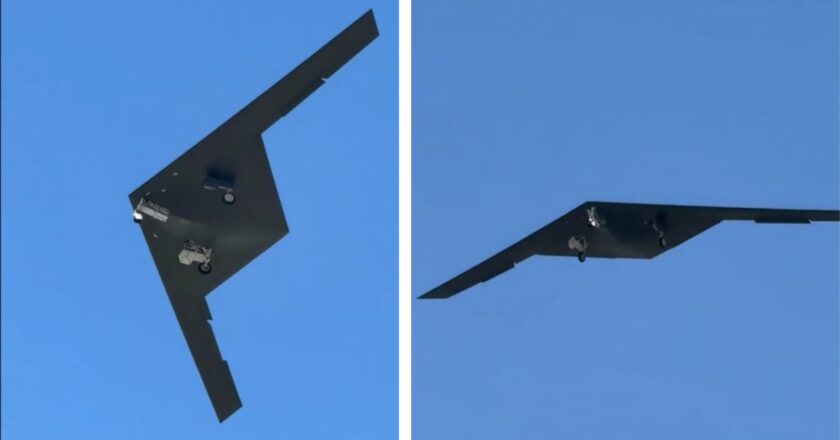 US’ secretive ‘B-21 bomber-like’ drone spotted flying over Greece