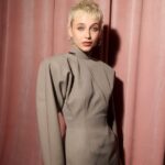 Emma Chamberlain’s Mugler Micro Minidress Is Tailored to Perfection
