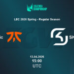 Fnatic vs SK Gaming: Betting TIp, Match Prediction. 13.04.2026 at 15:00. LoL, LEC 2026 Spring