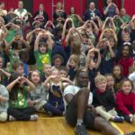 Former Notre Dame running back Jeremiyah Love hosts financial literacy workshop at South Bend school