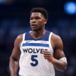 Former Bulldog Anthony Edwards ineligible for NBA postseason awards