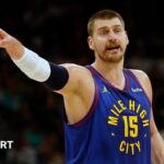NBA play-offs: Nikola Jokic stars as Denver Nuggets take third seed in Western Conference