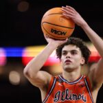 Illinois star Keaton Wagler declares for NBA draft