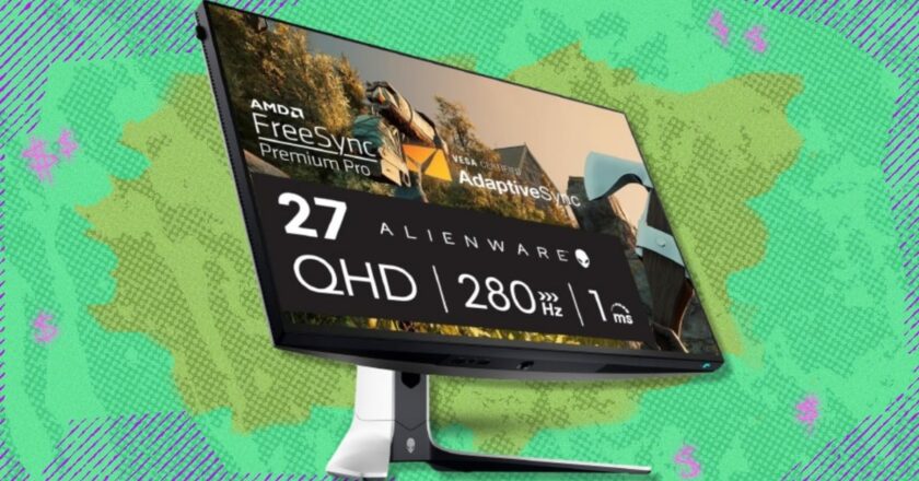 Best gaming monitor deal: Alienware 27-inch 280Hz model hits $322