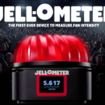 Giant Jell-O measures crowd volume in wobbles