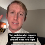 @nbcchicago In a viral “friendly PSA” on TikTok, a pilot shares what can happen …