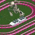 This RollerCoaster Tycoon 2 Rollercoaster Is So Unfathomably Long That It Looks Like a Motherboard